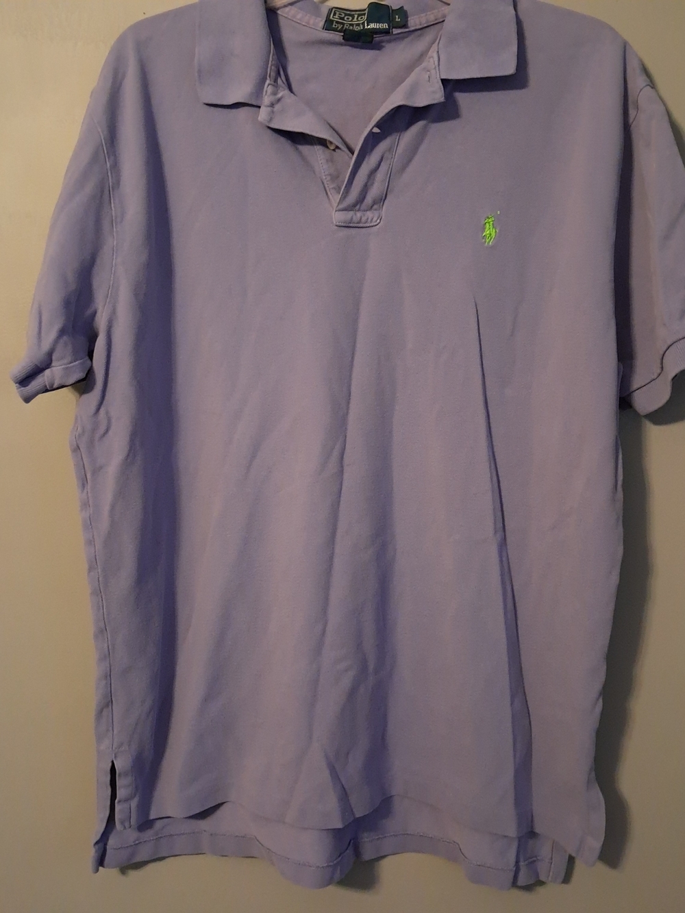 Polo Ralph Lauren Men’s Lavender Classic Fit Polo Shirt